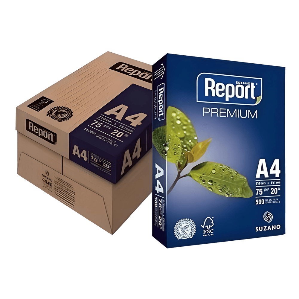 Resma Hojas A4 Report 75 gr.